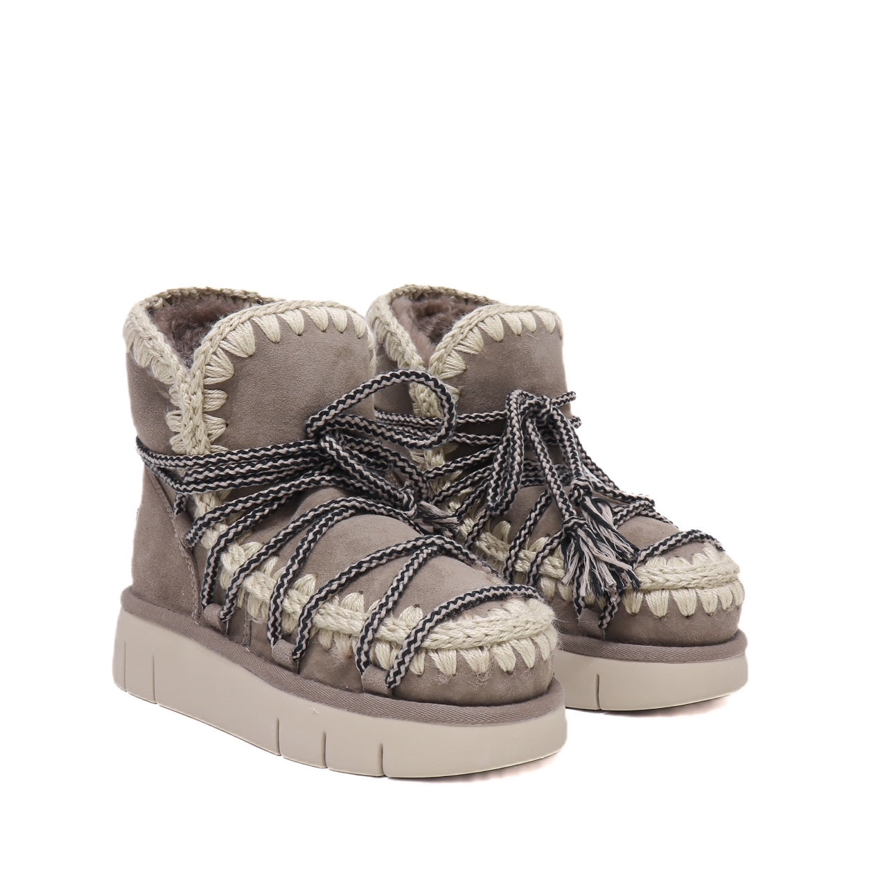 Mou Tronchetto Eskimo Bounce Sneaker Scoubidou Lace
