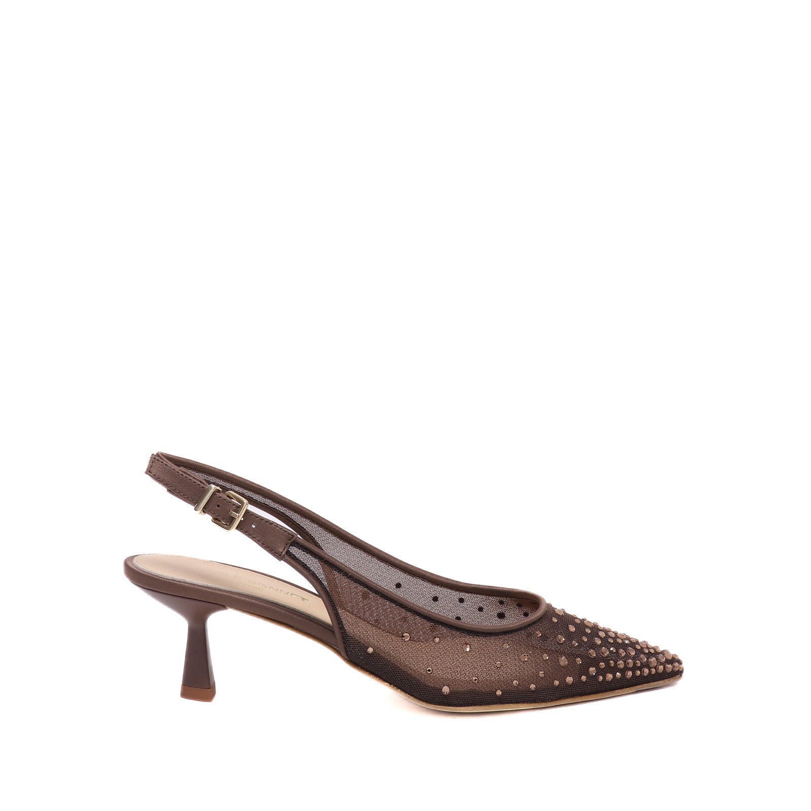 Nicole Bonnet Slingback Rhinestone