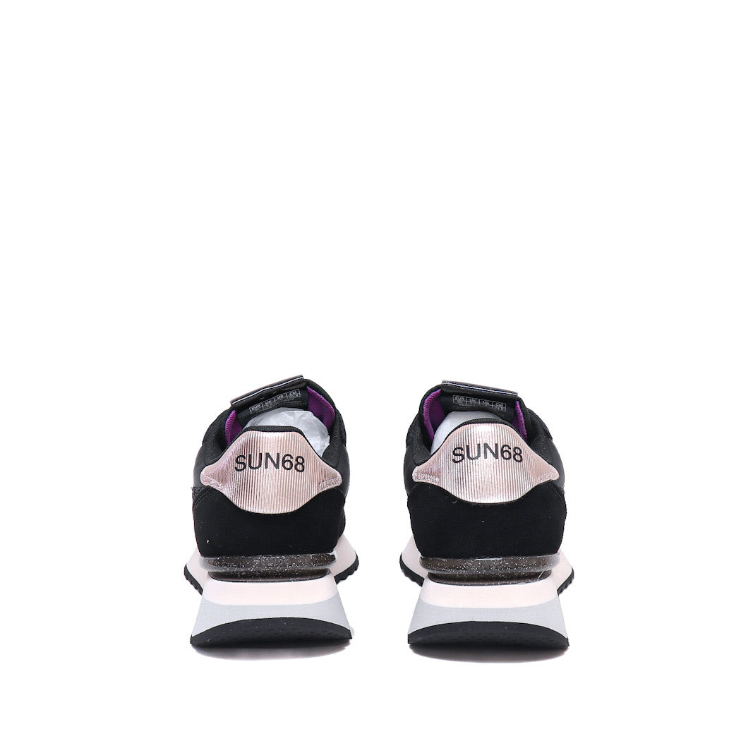 Sun68 Stargirl Glitter Logo Sneaker
