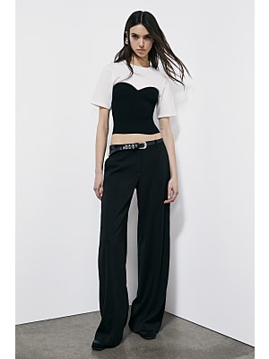 Patrizia Pepe Bustier T-Shirt
