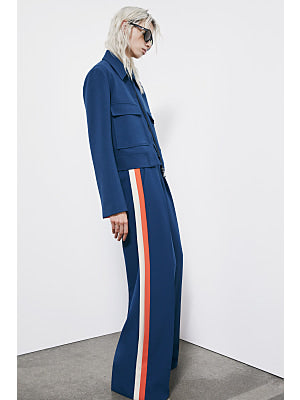 Patrizia Pepe Striped Trousers