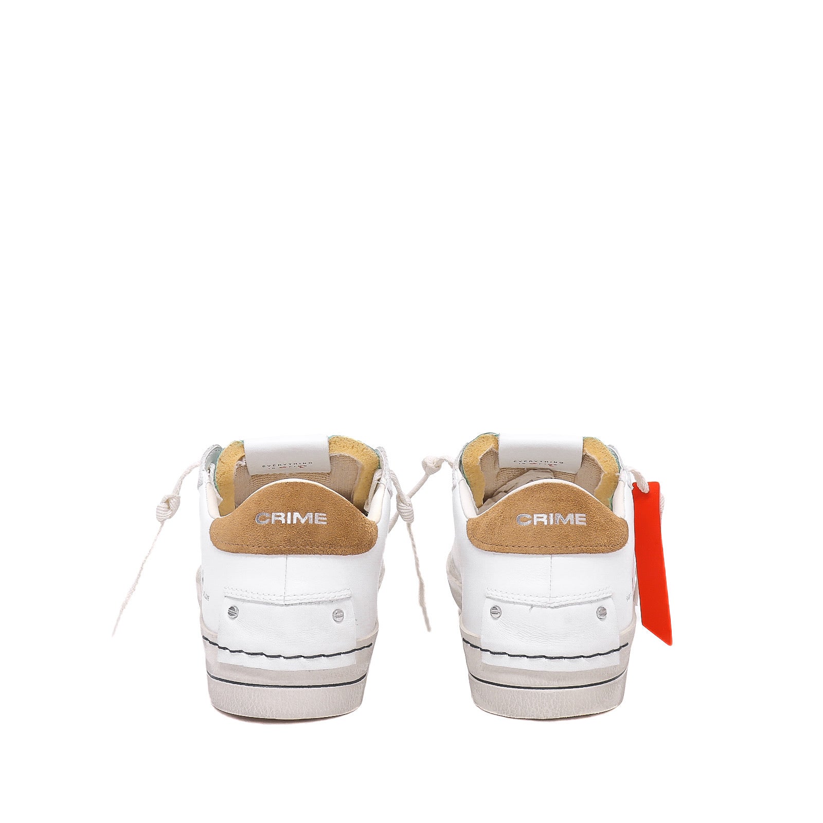 Crime London Sneaker Distressed Caramel