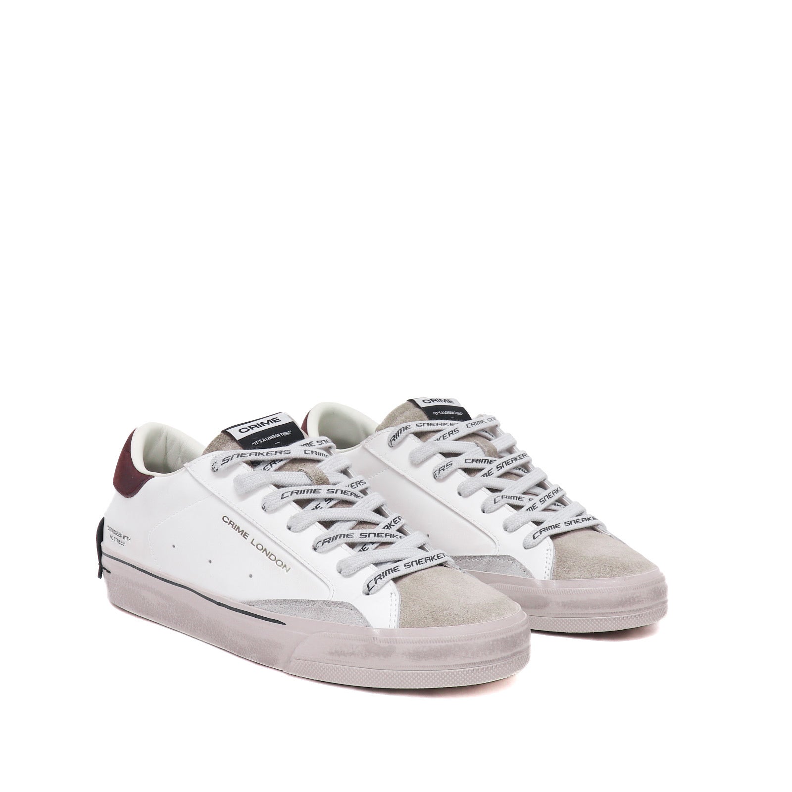 Crime London Sneaker Distressed