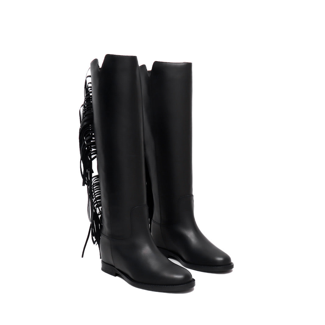 Via Roma 15 Fringed Boot