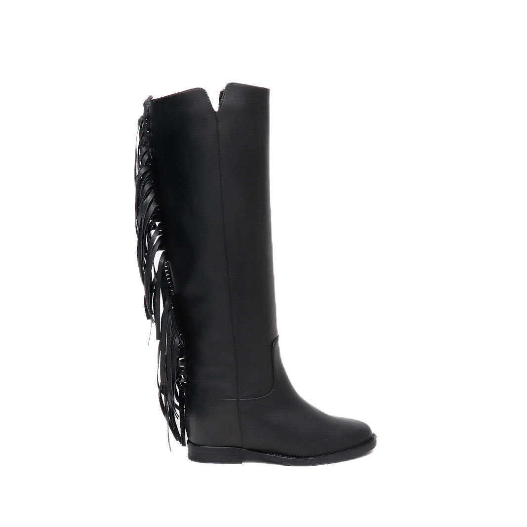 Via Roma 15 Fringed Boot