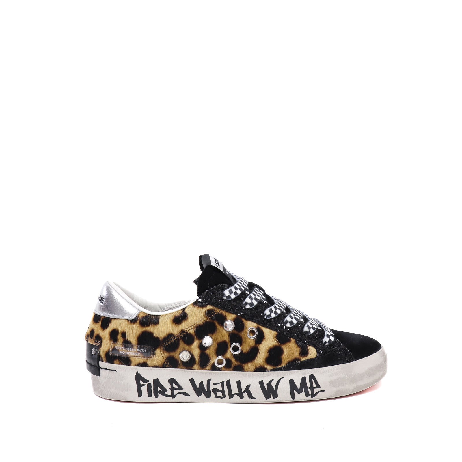 Crime London Sneaker Distressed