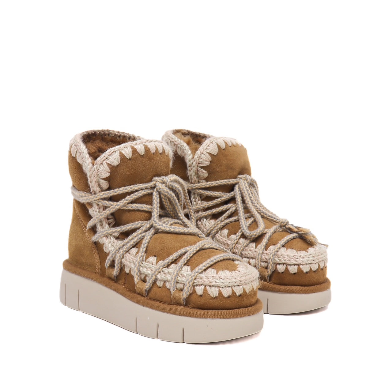 Mou Tronchetto Eskimo Bounce Sneaker Scoubidou Lace
