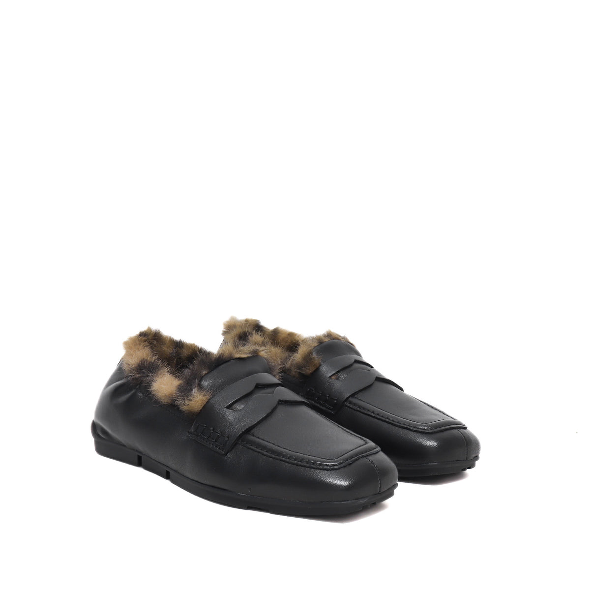 Ash Barkleyfur Loafers