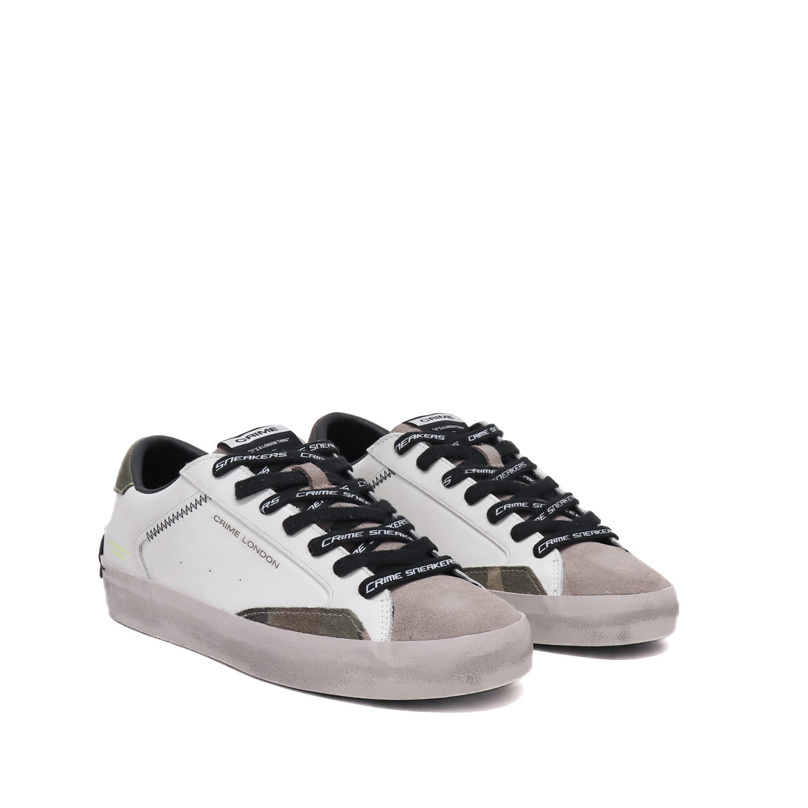 Crime London Distressed Sneaker