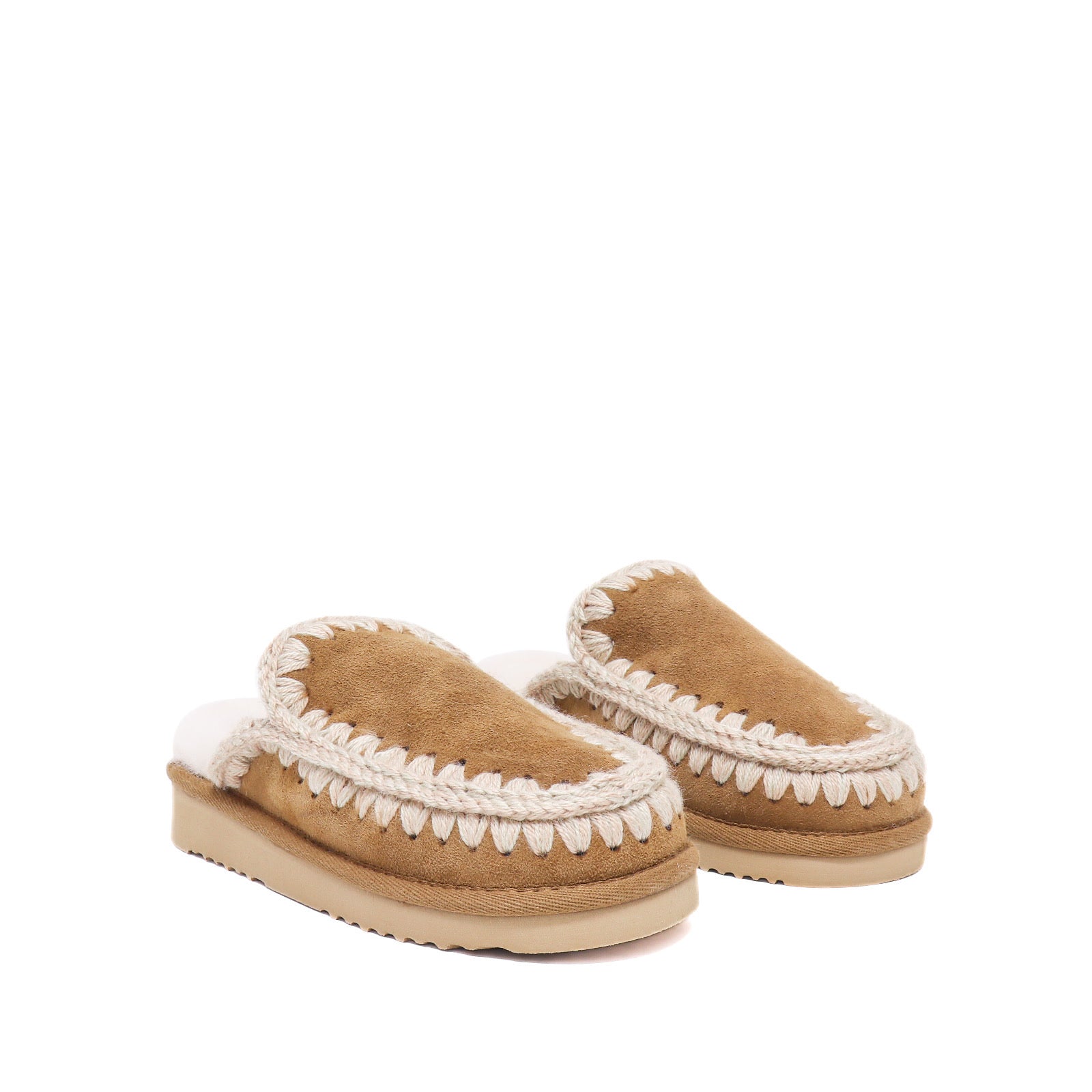 Mou Ciabatta Slipper Eskimo Stitching