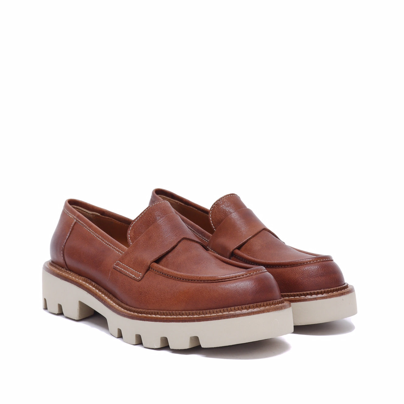 Louis Gerardier Leather Moccasin